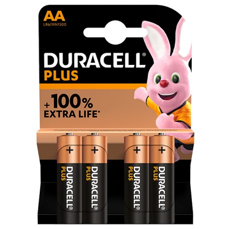 Duracell MN1500 AA Plus (4 Pack)