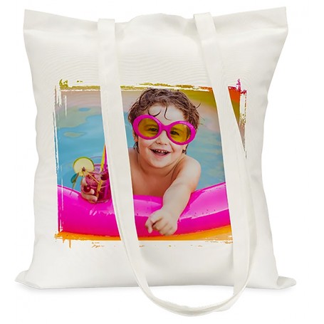 Tote Bag White with Long Handles - 35x39cm (PK 10)