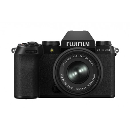 Fujifilm X-S20 XC15-45mm Black Camera