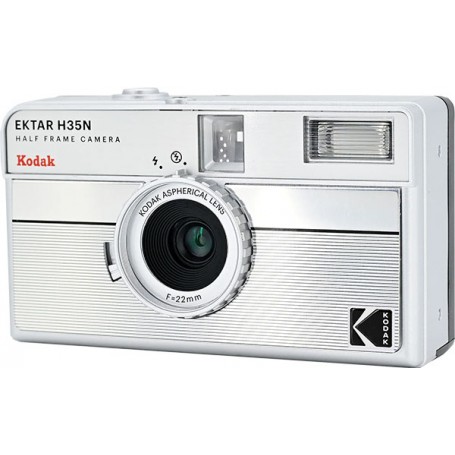 Kodak Ektar H35N Half Frame Camera Striped Silver