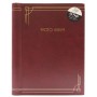 Albums Red Black Assorted Self Adhesive 80pg
