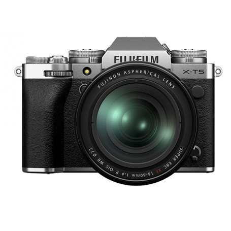 FujiFilm X-T5 XF 16-80mm Silver