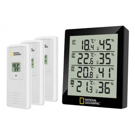 National Geographic Thermometer- Hygrometer