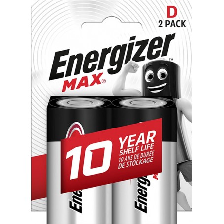 Energizer Max D/E95 (2 Pack)