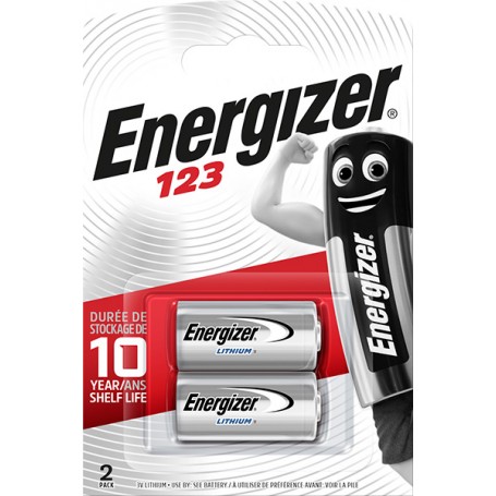 Energizer EL123AP Lithium (2 Pack)