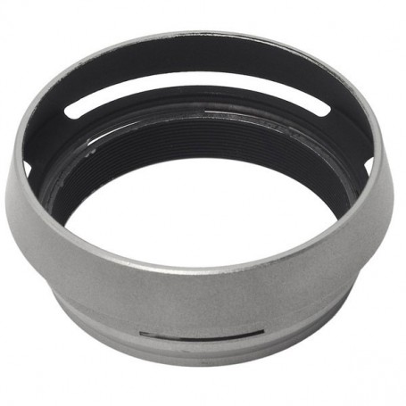 Fujifilm X100 S/T/F Lens Hood & Adapter Silver