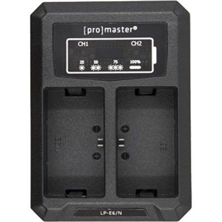 ProMaster Dual USB Charger Canon LP-E6 (N)