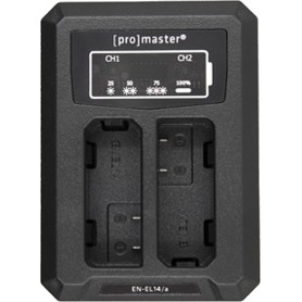 ProMaster Dual USB Charger Nikon EN-EL14