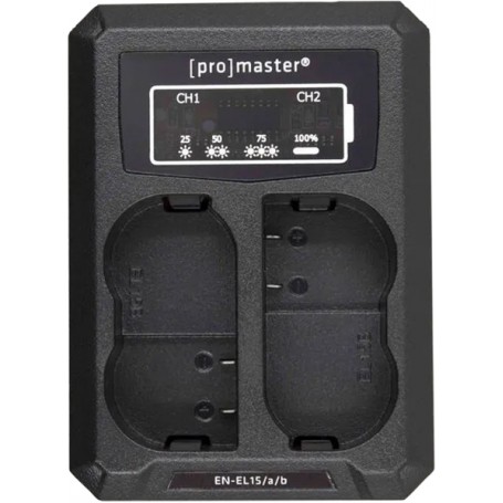 ProMaster Dual USB Charger Nikon EN-EL15