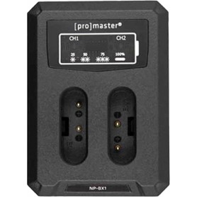 ProMaster Dual USB Charger Sony NP-BX1