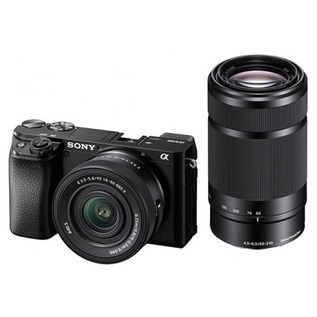 Sony Alpha 6100 16-50/55-210mm Black