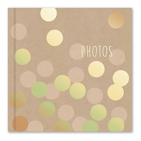 Kraft with Gold Spots 200 6x4