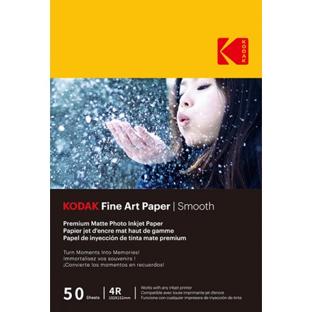 Kodak Fine Art Paper Matte Smooth 10x15 (50)