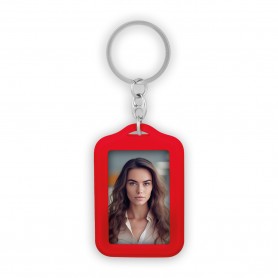 Gummy KeyFob Passport Red