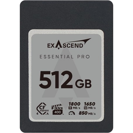 Exascend Essential Pro 512GB CFexpress 4.0 Type-A