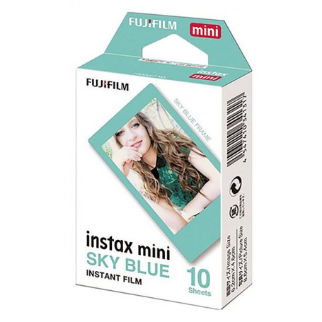 Fujifilm Instax Mini Film Sky Blue Frame