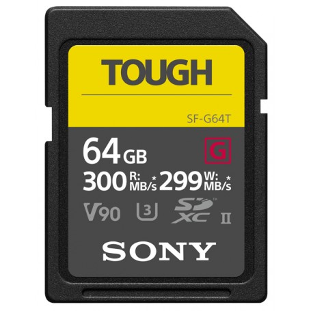 Sony 64GB Tough SDXC G UHS-II Class 10