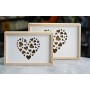 USB Wooden Photo Box 8x6