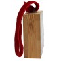 Bamboo Blox Ornament 2x2"