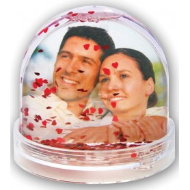 Photo Dome Red Hearts (6 Pack)