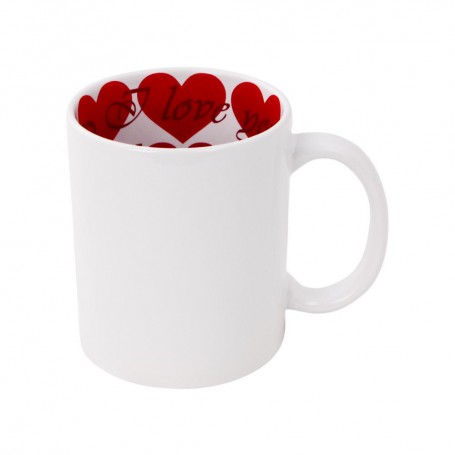 11oz Themed Red "I Love You" Mugs 6 Pack