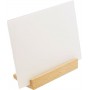 Glass Photo with Wooden Base 15x20cm