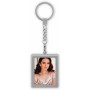 Metal KeyFob Passport Silver