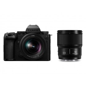 Panasonic Lumix S5 Mk2 X TwinLens Kit Black Camera