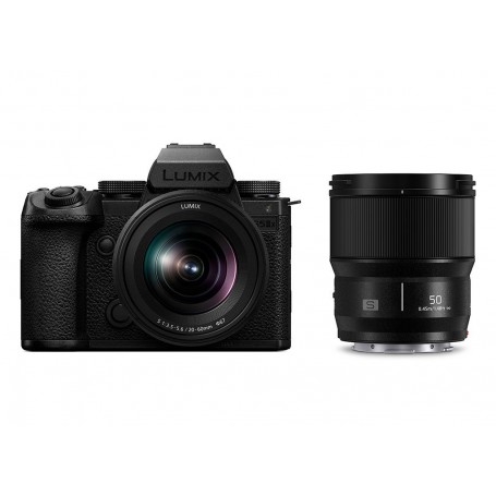 Panasonic Lumix S5 Mk2 X TwinLens Kit Black Camera