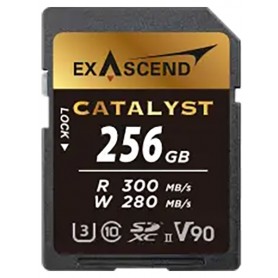 Exascend Catalyst 256GB SDXC UHS-II V90 W280MB/s