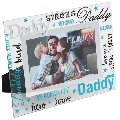 Glass 3D Daddy 6x4