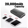 Energizer USB-C PD Powerbank 20000mAh Black