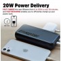 Energizer USB-C PD Powerbank 20000mAh Black