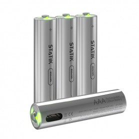 Statik Rechargeable 550 mAh AAA (4 Pack)