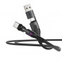 Statik PowerPivot Pro Cable 2m USB-A/-C to C Black