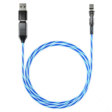 Statik GloBright 360 Pro Universal Cable 1m V2 Blu