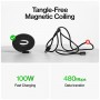 Statik MagStack Slim Pro USB-C to C 1m Black