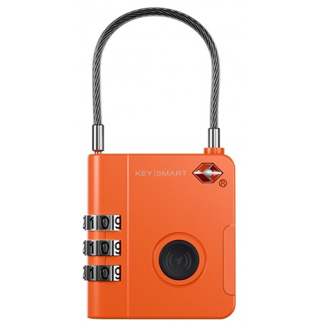 KeySmart Find My Lock Orange