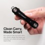 KeySmart iPro V3 Find My Key White