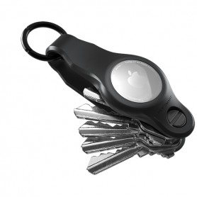 KeySmart V2 Loop Air Flex Key Holder Black