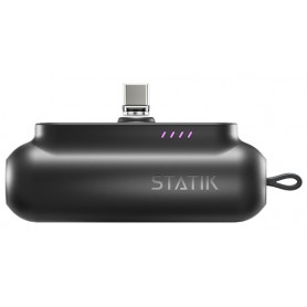 Statik Snap-N-Charge 3200mAh Power Bank Black