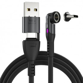 Statik 360 Pro Mag Cable USB A/C to C 3m Black