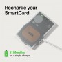 KeySmart Pro Card Wallet Tracker Clear