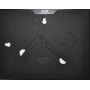 Glass Mount Black 5x12 Panoramic