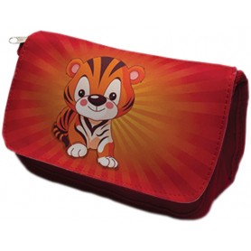 Pencil / Vanity Case Red