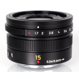Panasonic DG 15mm f1.7 Black