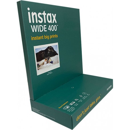 Fuji Instax Wide 400 Single Pop Display