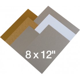 Pre-Cut Metal White 4x6 (10 Pack)