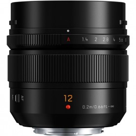 Panasonic DG 12mm f1.4 Black
