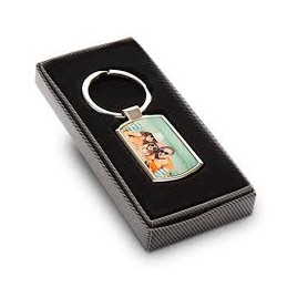 Keyring Large Rectangle Boxed 3.8x2cm